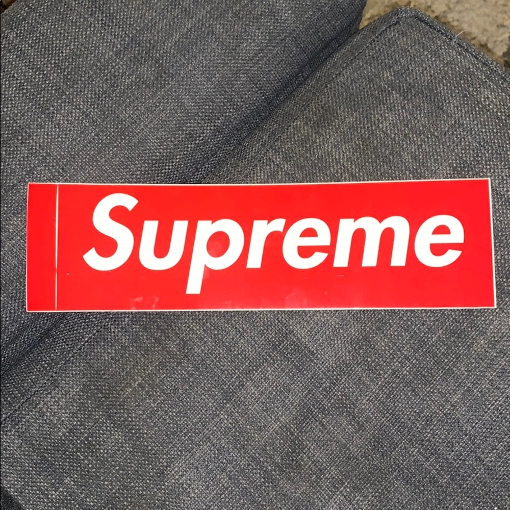 FREE SUPREME STICKER